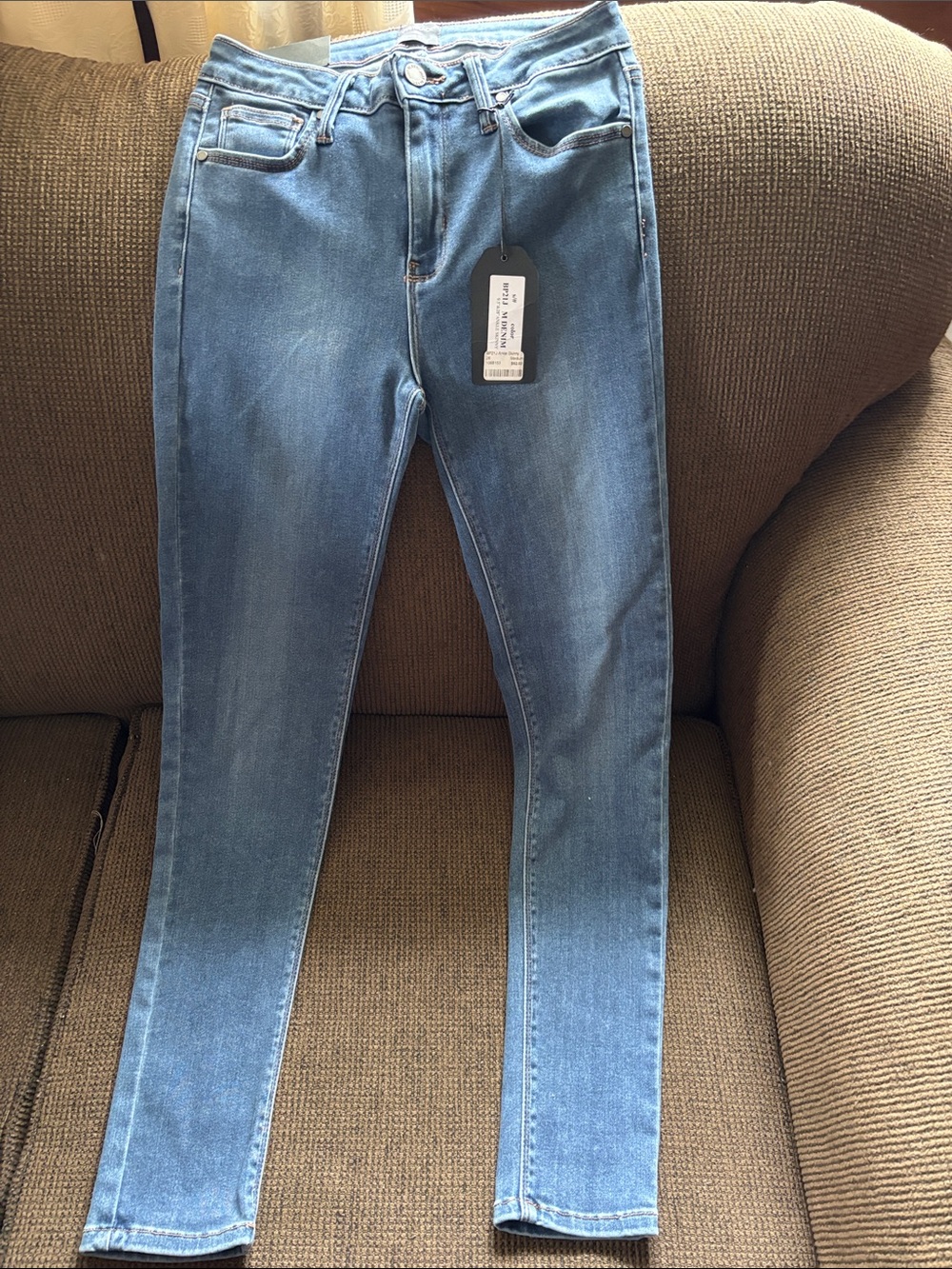 Just Black Women's Light Wash Skinny Jeans